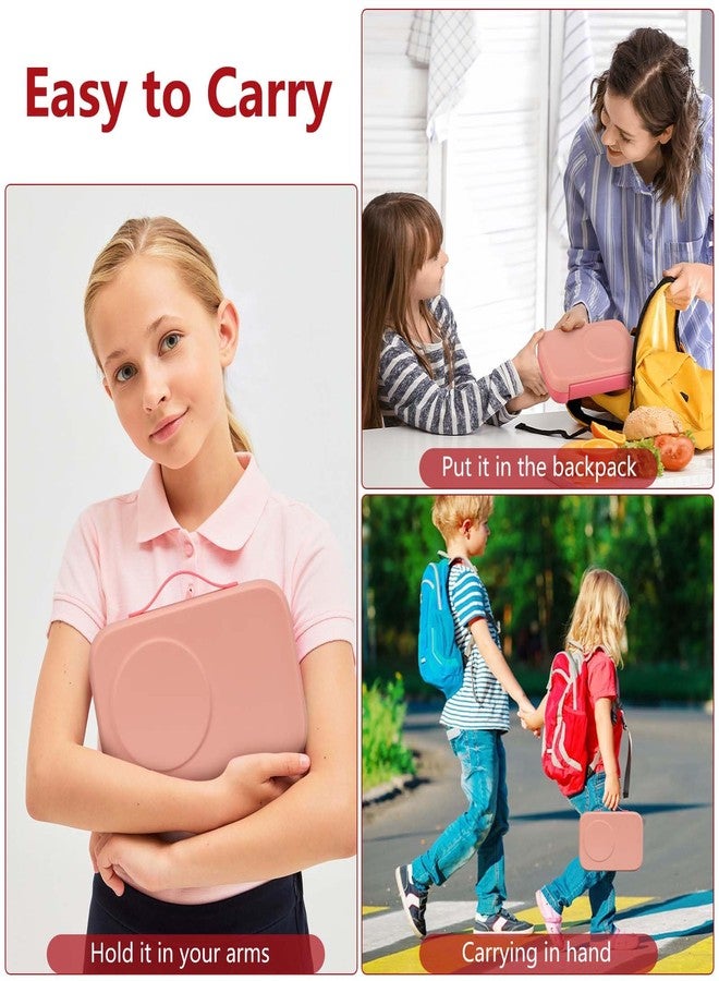 MAISON HUIS Chill Bento Lunch Box for Kids Adult with Ice Pack 3 Compartments Leakproof Lunch Containers Keep Food Cold for Girl Boy School - Image 5